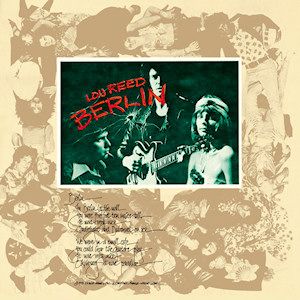 Lou Reed Berlin Album Cover